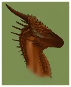 Retrato Dragon Cobre
